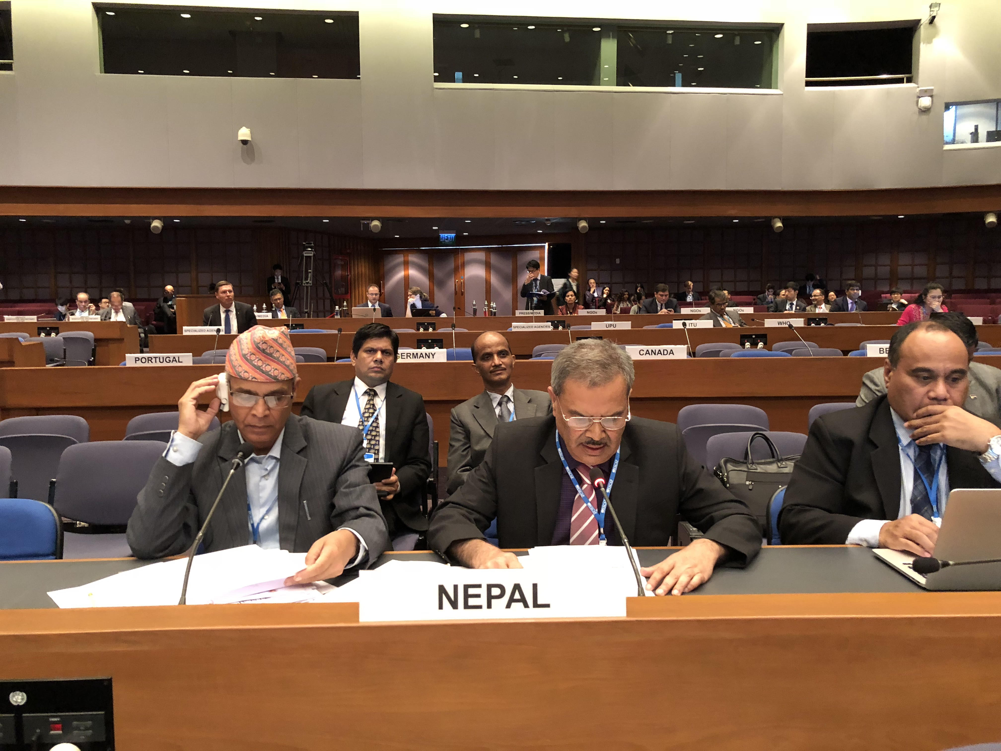 Country Statement Delivered by the Honorable Prof. Dr. Puspa Raj Kadel Vice-Chairman, National Planning Commission; Government of Nepal and the Leader of Nepali Delegation to the 74th Session of the United Nations Economic and Social Commission for Asia a