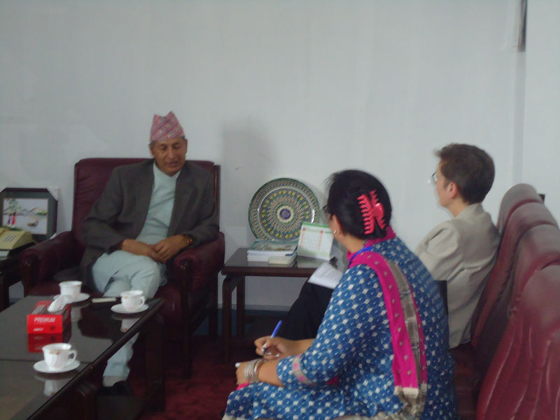 NPC Honble VC meeting with UN Resident Coordinator