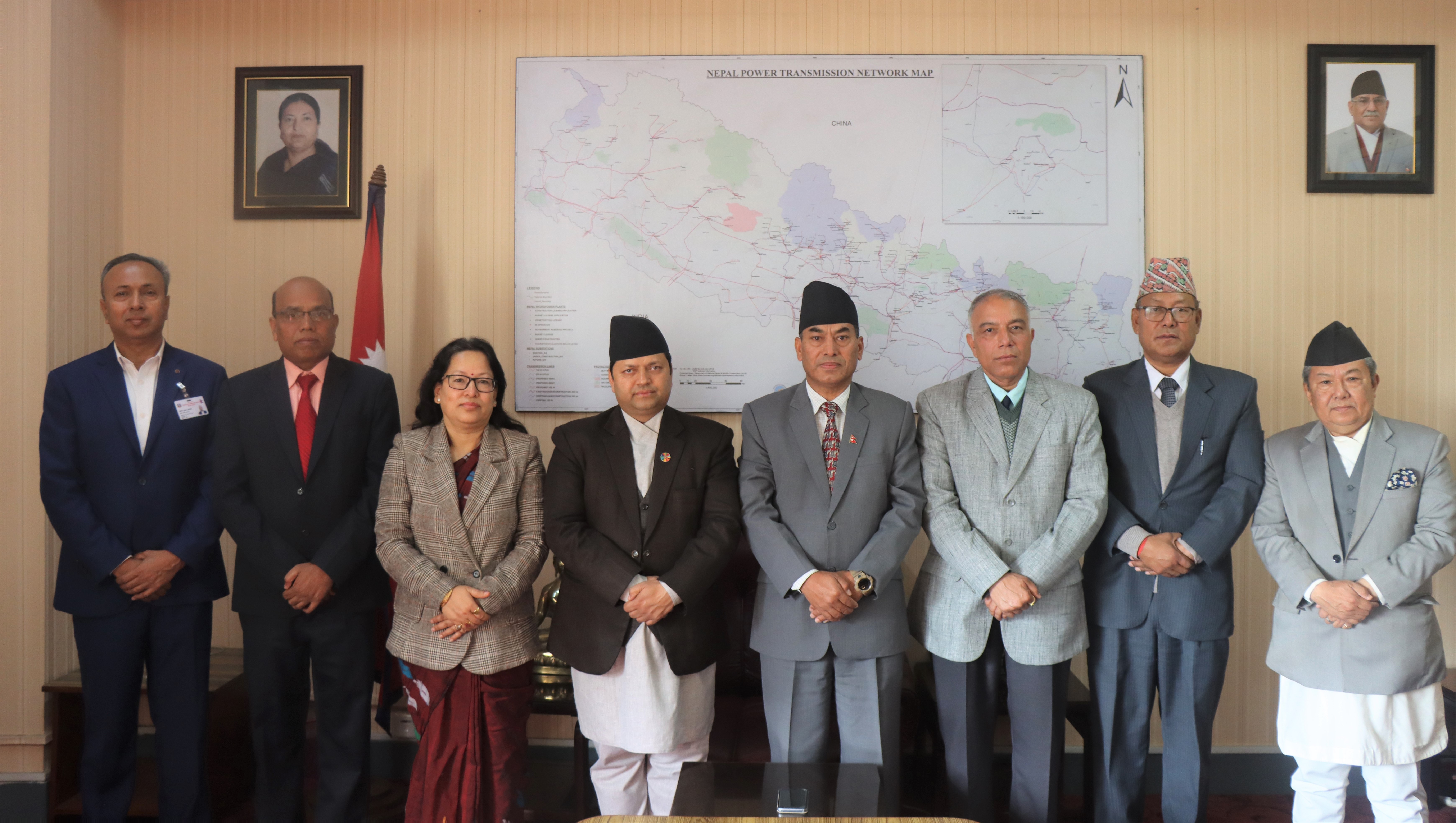 राष्ट्रिय योजना आयोगका नवनियुक्त पदाधिकारीहरू