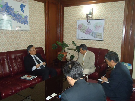 Meeting with World Bank Executive Director in VC Chamber