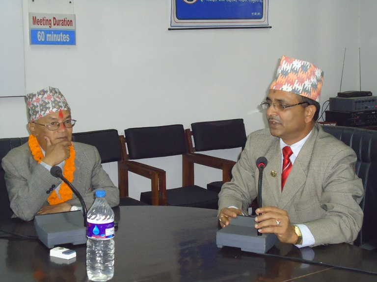 Honrable Vice-Chairman taking responsibility