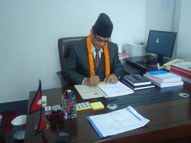Welcome Program of Vice Chairman of NPC Dr. Min Bahadur Shrestha