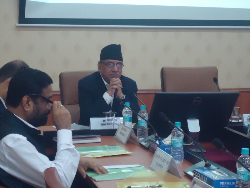 ३७ अाैं राष्ट्रिय विकास परिषद्को वैठक मिति २०७३-०५-२७