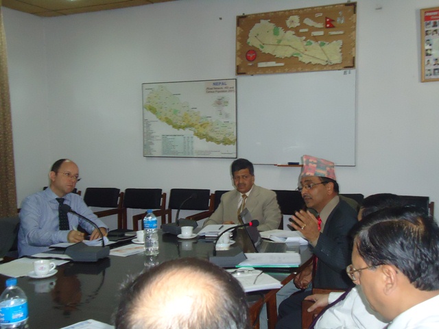 Meeting with the delegates of Nepal Swiss Agency
